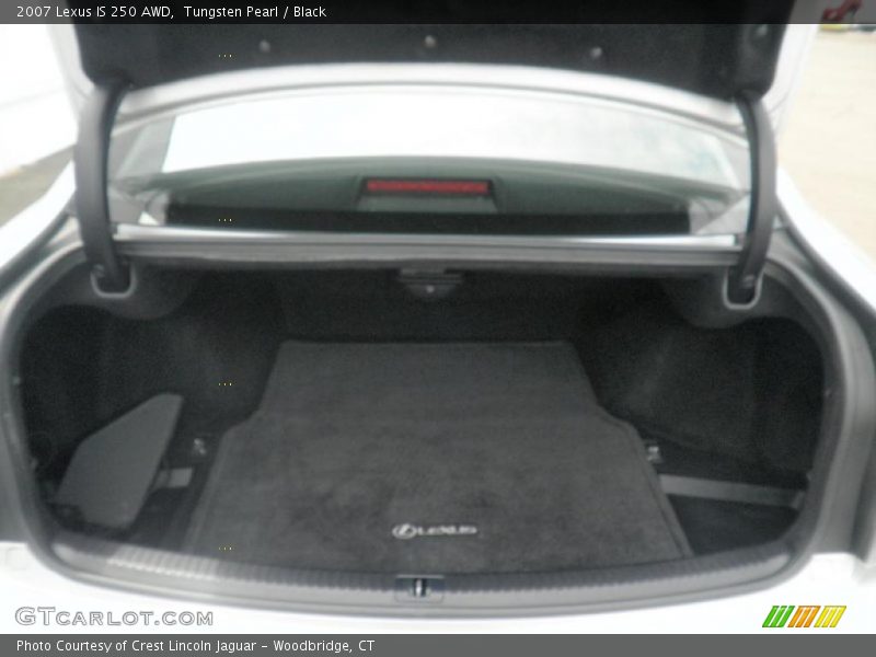 Tungsten Pearl / Black 2007 Lexus IS 250 AWD