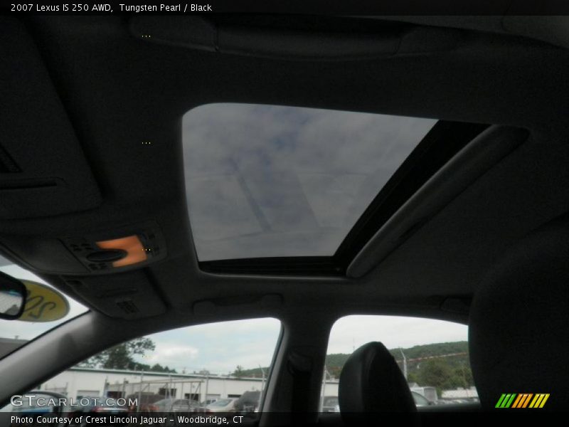Tungsten Pearl / Black 2007 Lexus IS 250 AWD