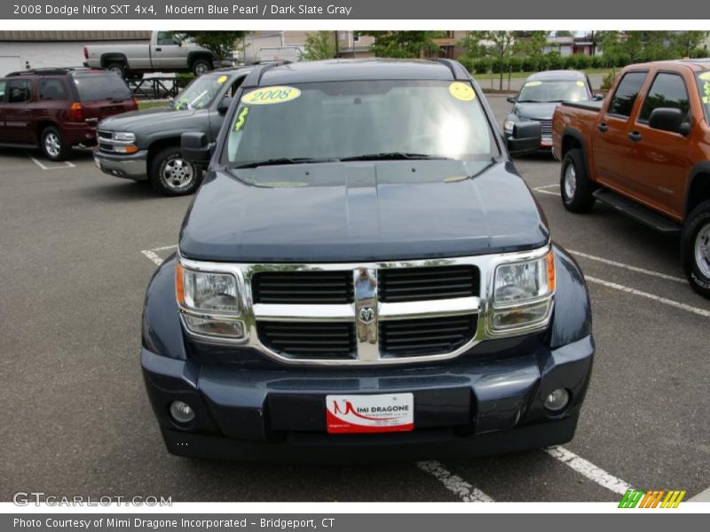 Modern Blue Pearl / Dark Slate Gray 2008 Dodge Nitro SXT 4x4