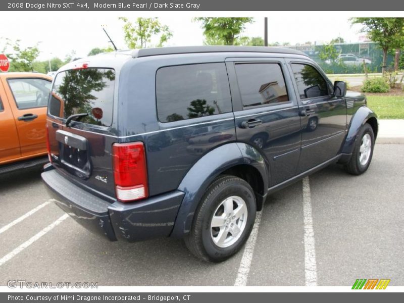 Modern Blue Pearl / Dark Slate Gray 2008 Dodge Nitro SXT 4x4