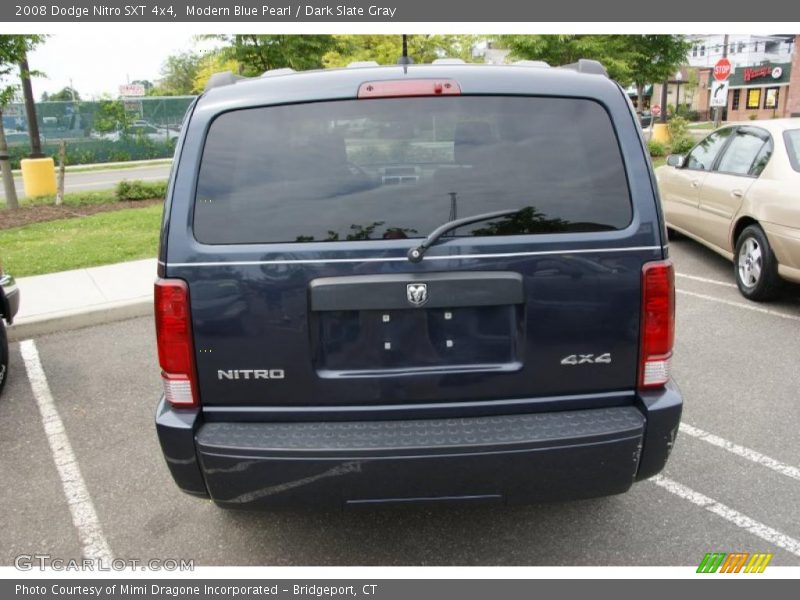 Modern Blue Pearl / Dark Slate Gray 2008 Dodge Nitro SXT 4x4