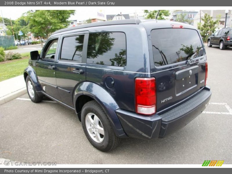 Modern Blue Pearl / Dark Slate Gray 2008 Dodge Nitro SXT 4x4