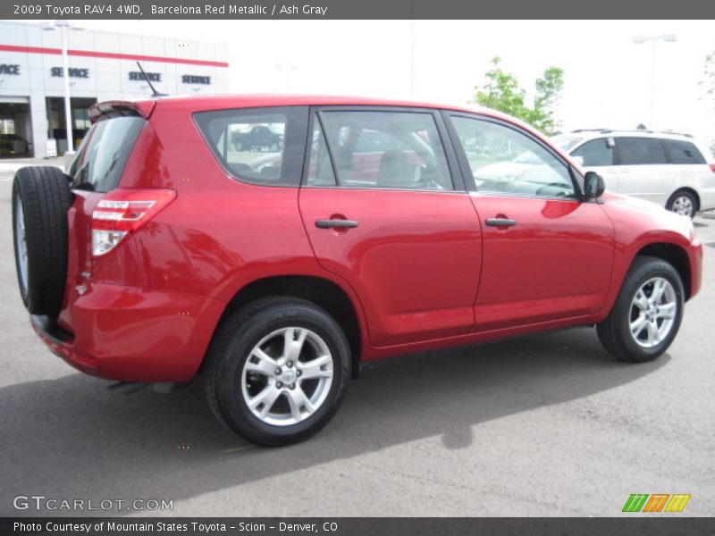 Barcelona Red Metallic / Ash Gray 2009 Toyota RAV4 4WD