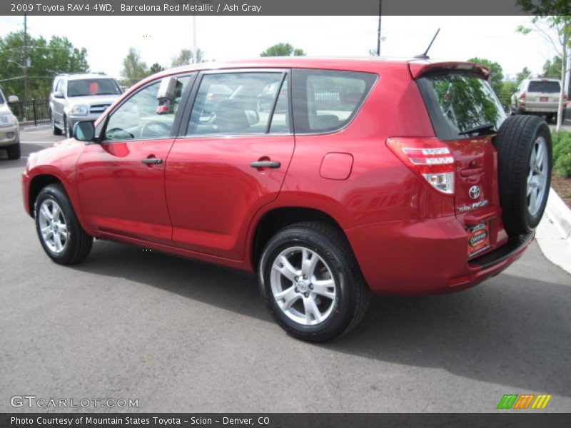 Barcelona Red Metallic / Ash Gray 2009 Toyota RAV4 4WD