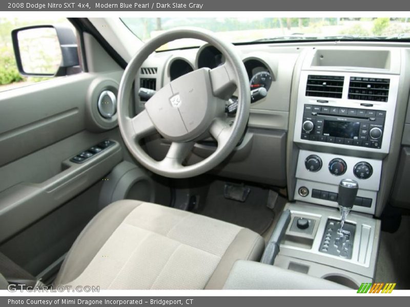 Modern Blue Pearl / Dark Slate Gray 2008 Dodge Nitro SXT 4x4