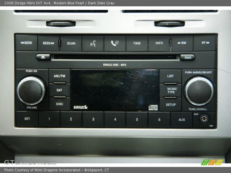 Modern Blue Pearl / Dark Slate Gray 2008 Dodge Nitro SXT 4x4