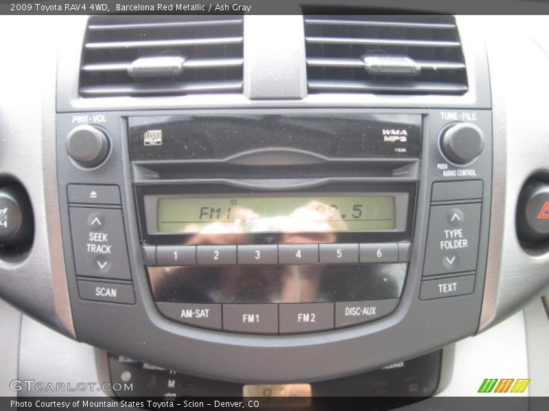 Barcelona Red Metallic / Ash Gray 2009 Toyota RAV4 4WD