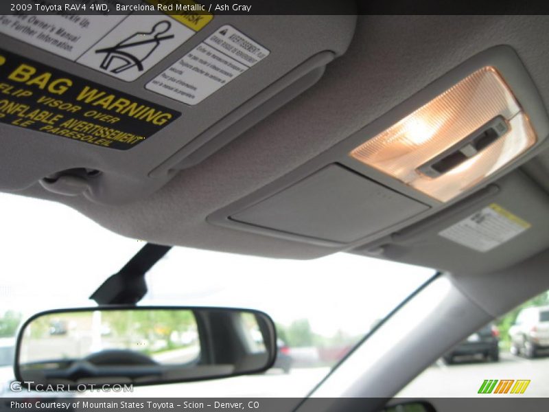 Barcelona Red Metallic / Ash Gray 2009 Toyota RAV4 4WD