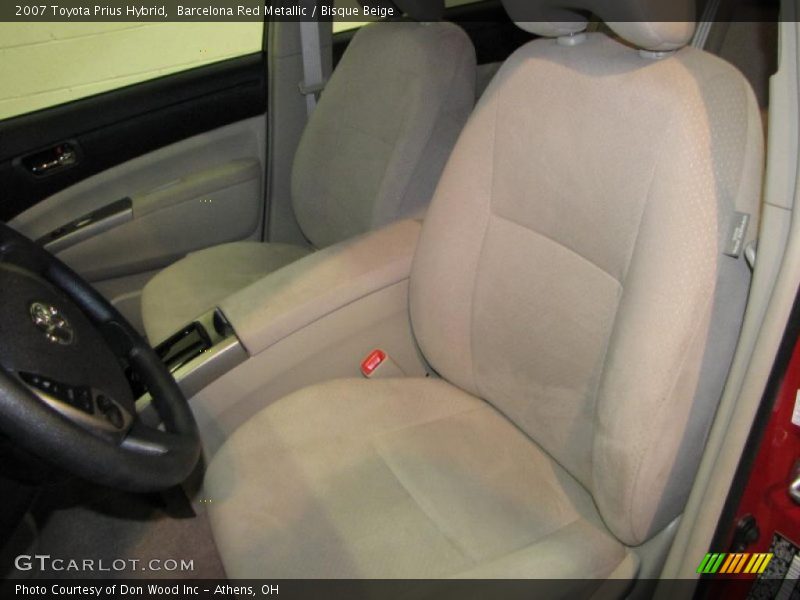 Barcelona Red Metallic / Bisque Beige 2007 Toyota Prius Hybrid