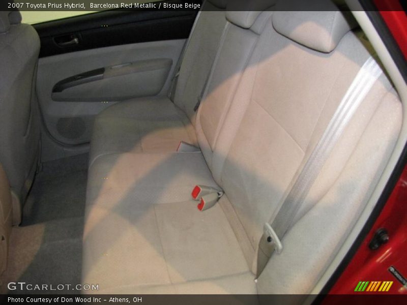 Barcelona Red Metallic / Bisque Beige 2007 Toyota Prius Hybrid