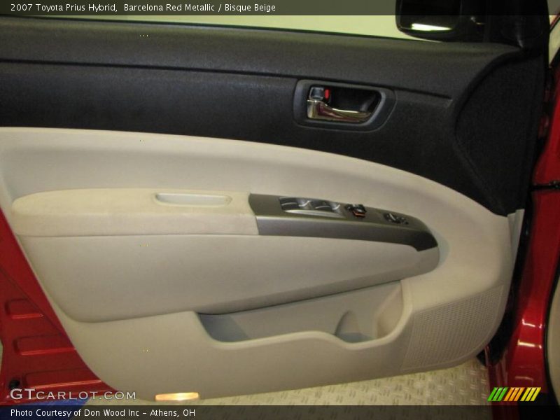 Barcelona Red Metallic / Bisque Beige 2007 Toyota Prius Hybrid