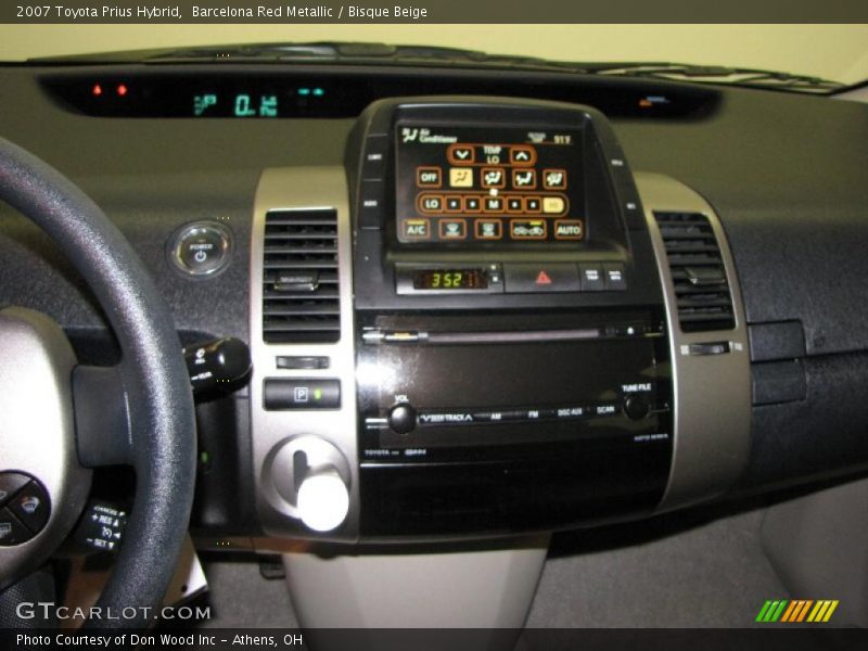 Barcelona Red Metallic / Bisque Beige 2007 Toyota Prius Hybrid