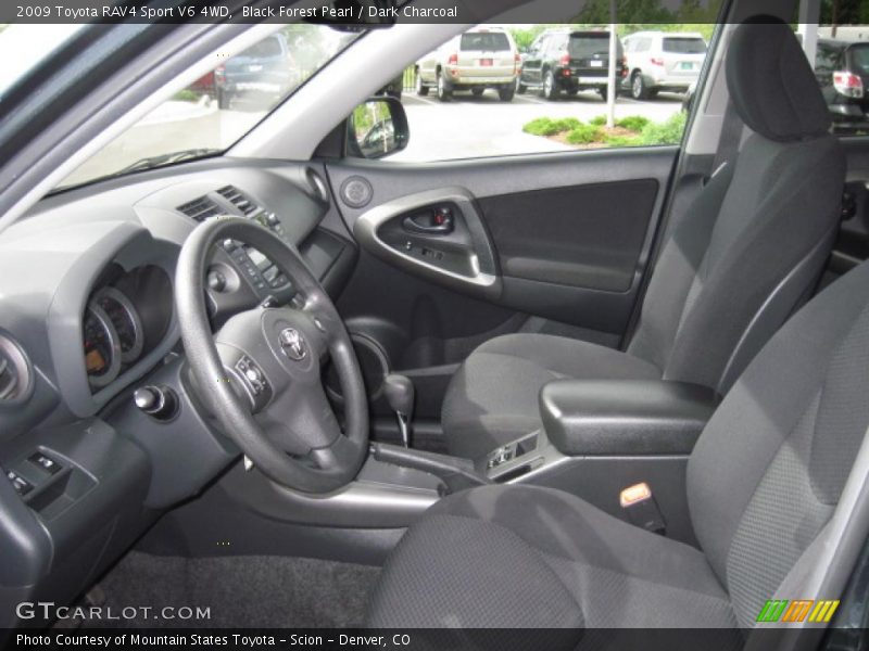 Black Forest Pearl / Dark Charcoal 2009 Toyota RAV4 Sport V6 4WD