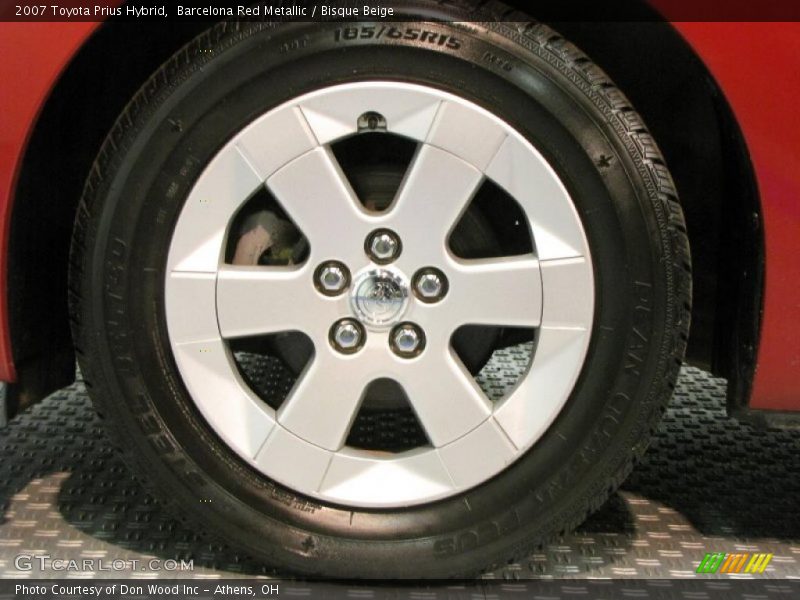 Barcelona Red Metallic / Bisque Beige 2007 Toyota Prius Hybrid