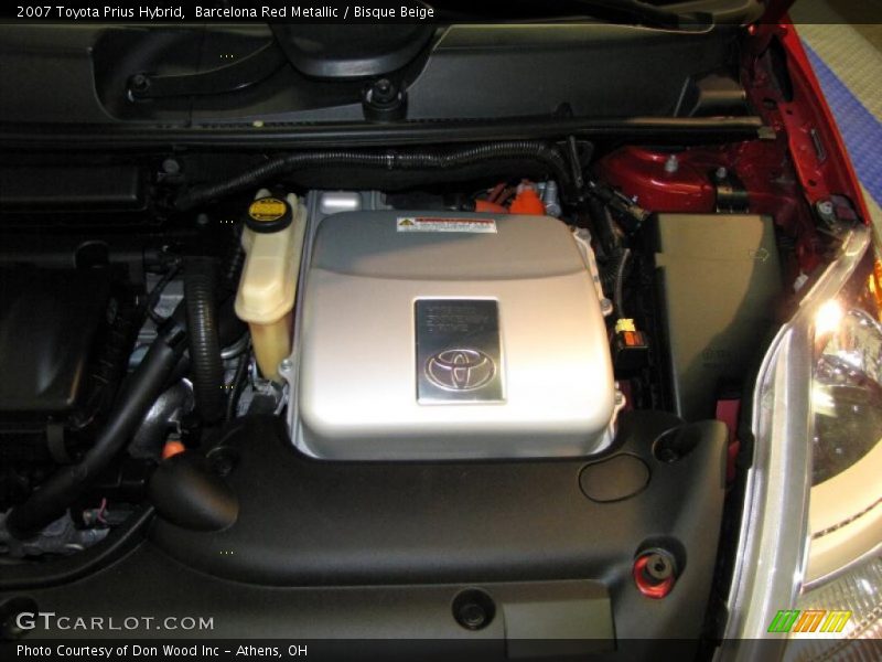Barcelona Red Metallic / Bisque Beige 2007 Toyota Prius Hybrid