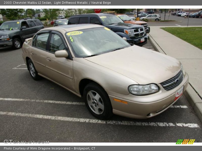 Light Driftwood Metallic / Neutral Beige 2003 Chevrolet Malibu LS Sedan