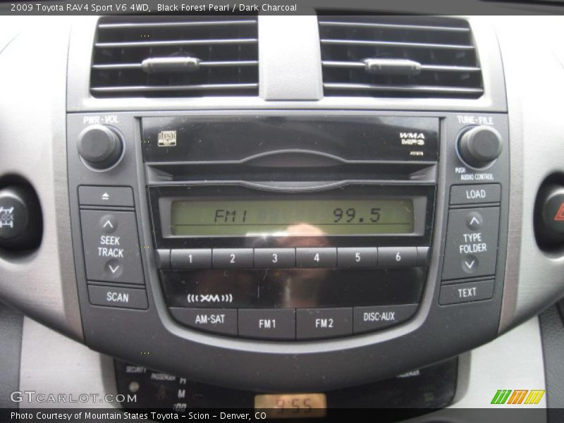 Black Forest Pearl / Dark Charcoal 2009 Toyota RAV4 Sport V6 4WD