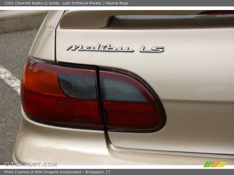 Light Driftwood Metallic / Neutral Beige 2003 Chevrolet Malibu LS Sedan