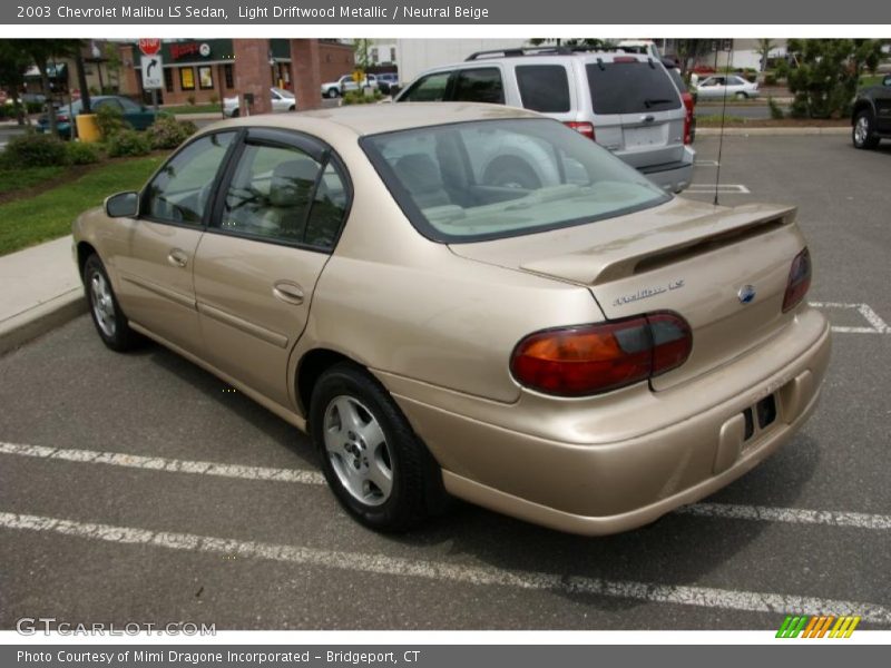 Light Driftwood Metallic / Neutral Beige 2003 Chevrolet Malibu LS Sedan