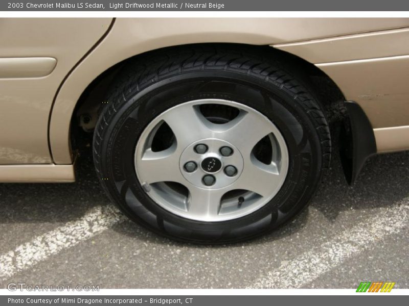Light Driftwood Metallic / Neutral Beige 2003 Chevrolet Malibu LS Sedan