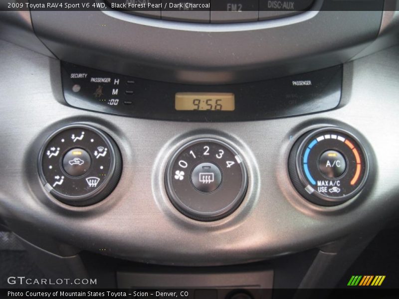 Black Forest Pearl / Dark Charcoal 2009 Toyota RAV4 Sport V6 4WD