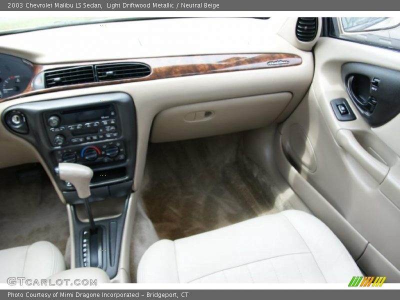 Light Driftwood Metallic / Neutral Beige 2003 Chevrolet Malibu LS Sedan