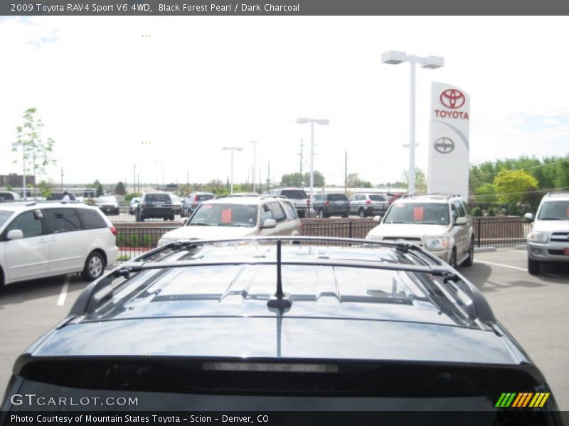 Black Forest Pearl / Dark Charcoal 2009 Toyota RAV4 Sport V6 4WD