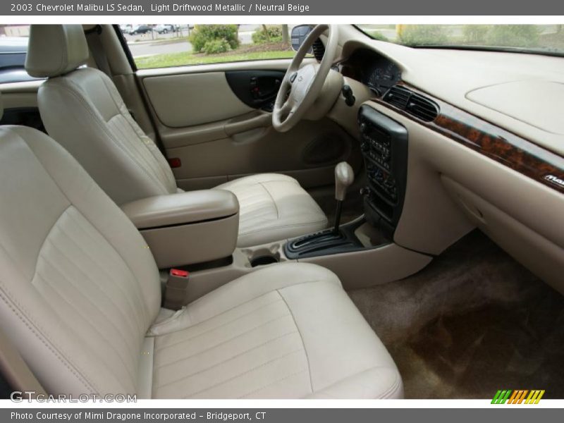 Light Driftwood Metallic / Neutral Beige 2003 Chevrolet Malibu LS Sedan