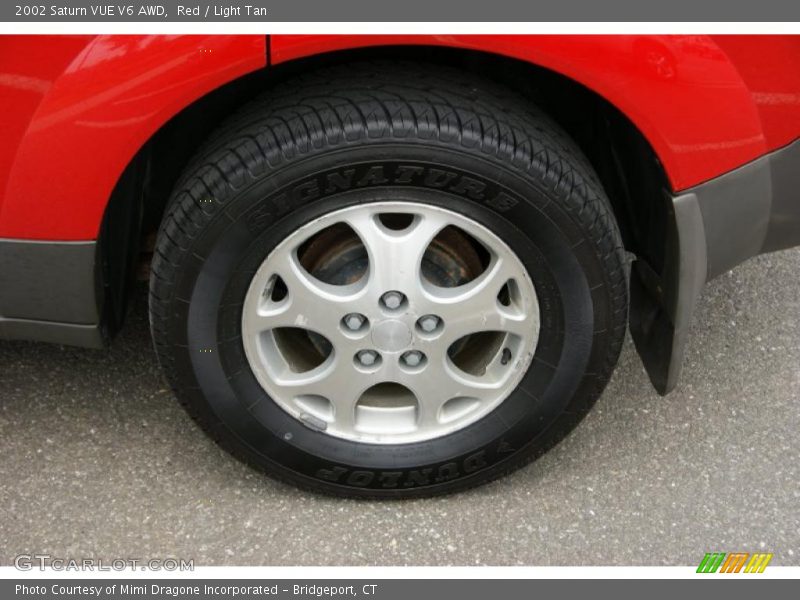 Red / Light Tan 2002 Saturn VUE V6 AWD