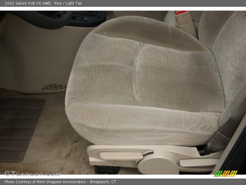 Red / Light Tan 2002 Saturn VUE V6 AWD