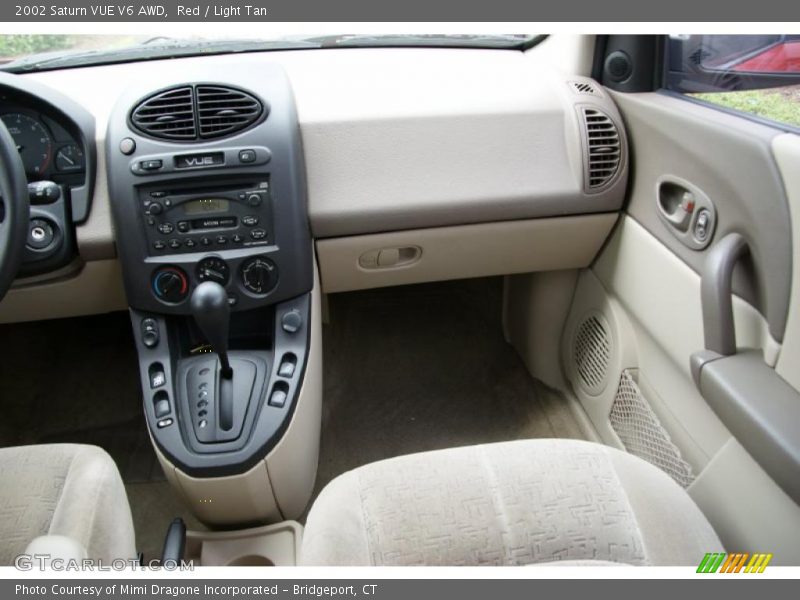 Red / Light Tan 2002 Saturn VUE V6 AWD