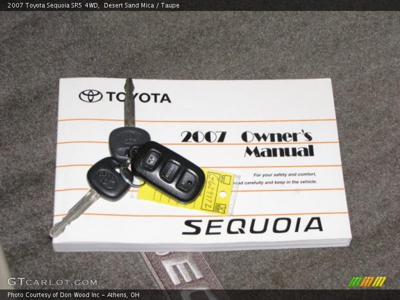 Desert Sand Mica / Taupe 2007 Toyota Sequoia SR5 4WD