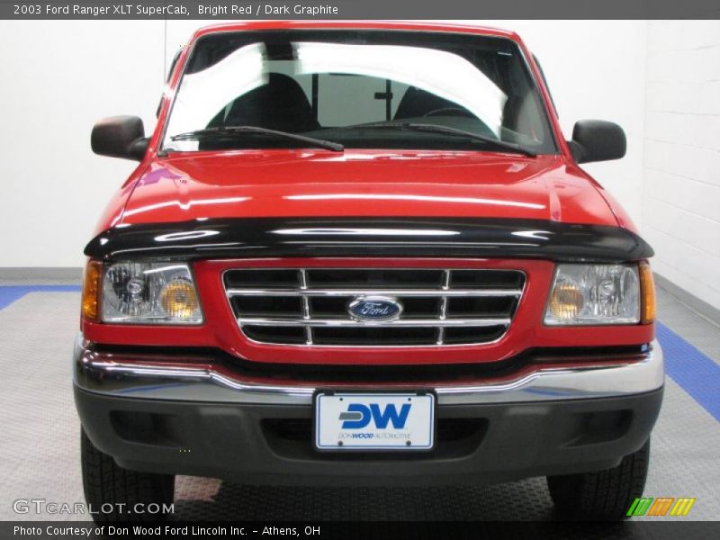 Bright Red / Dark Graphite 2003 Ford Ranger XLT SuperCab