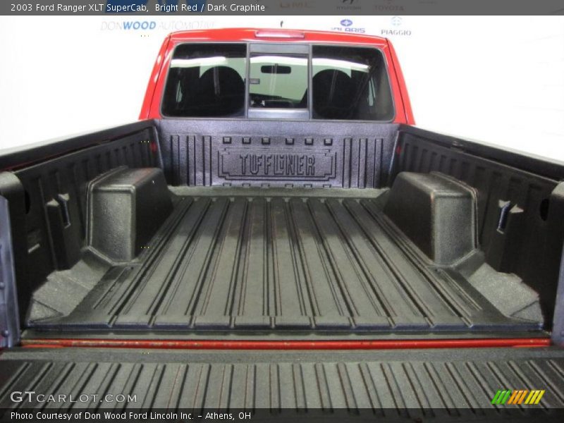 Bright Red / Dark Graphite 2003 Ford Ranger XLT SuperCab