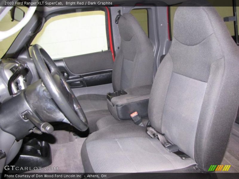 Bright Red / Dark Graphite 2003 Ford Ranger XLT SuperCab