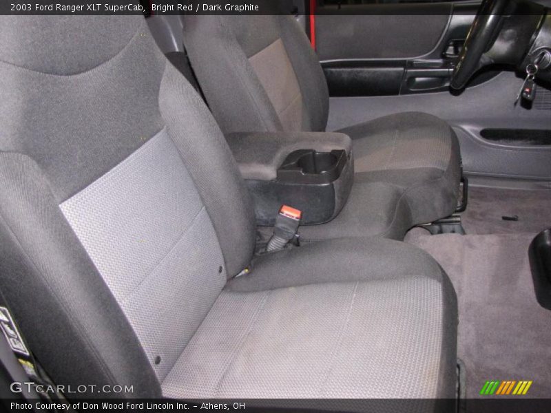 Bright Red / Dark Graphite 2003 Ford Ranger XLT SuperCab