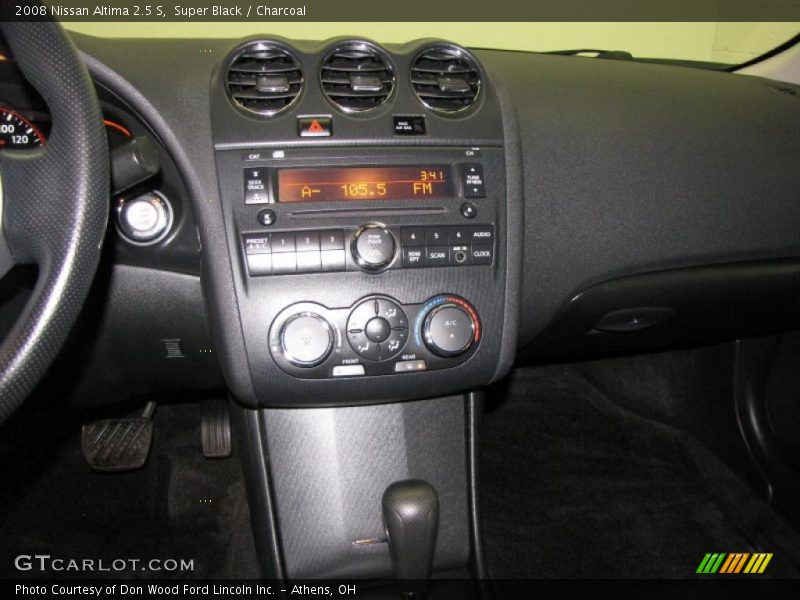 Super Black / Charcoal 2008 Nissan Altima 2.5 S