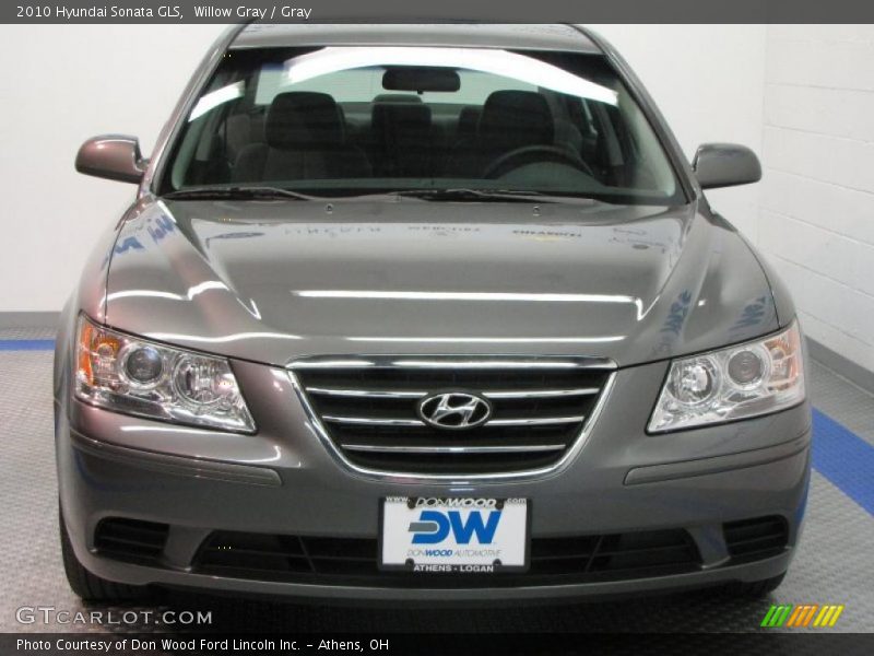 Willow Gray / Gray 2010 Hyundai Sonata GLS