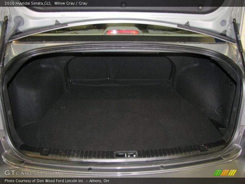 Willow Gray / Gray 2010 Hyundai Sonata GLS