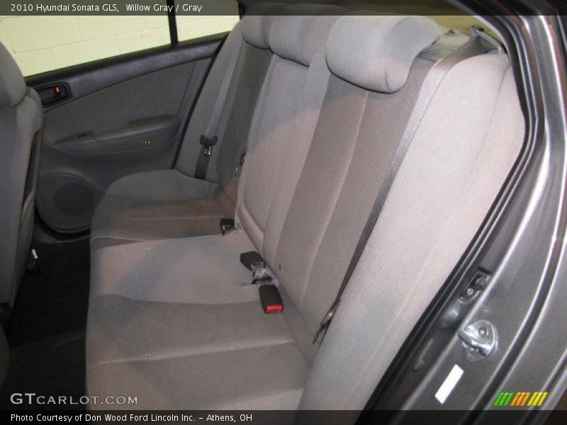 Willow Gray / Gray 2010 Hyundai Sonata GLS