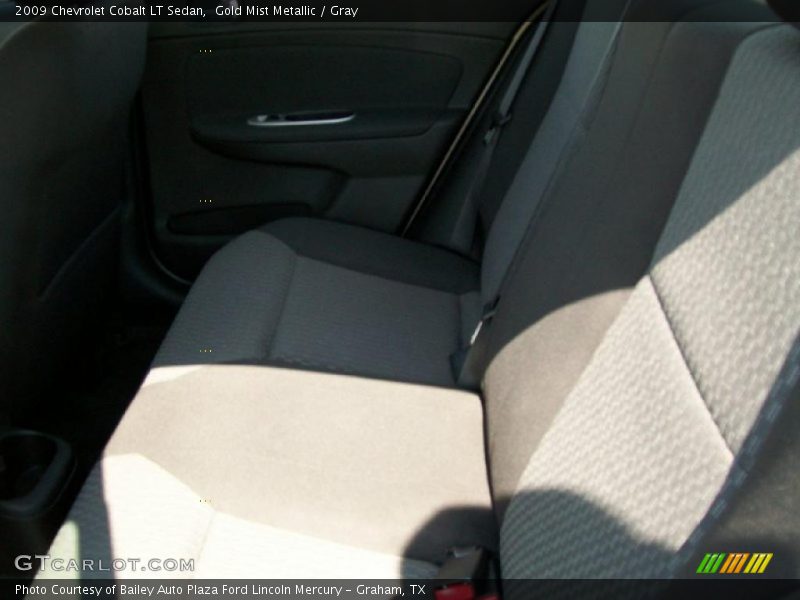 Gold Mist Metallic / Gray 2009 Chevrolet Cobalt LT Sedan