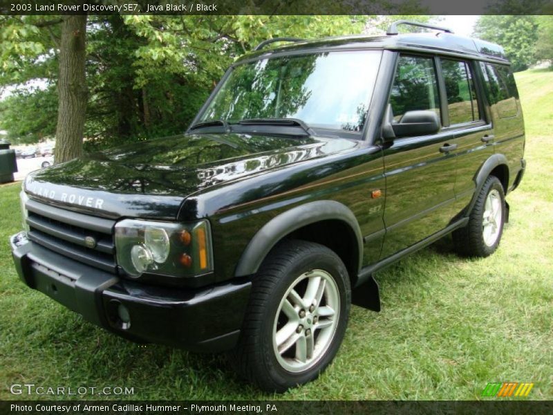 Java Black / Black 2003 Land Rover Discovery SE7