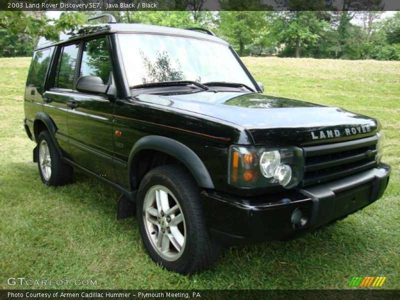Java Black / Black 2003 Land Rover Discovery SE7