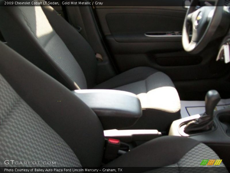 Gold Mist Metallic / Gray 2009 Chevrolet Cobalt LT Sedan