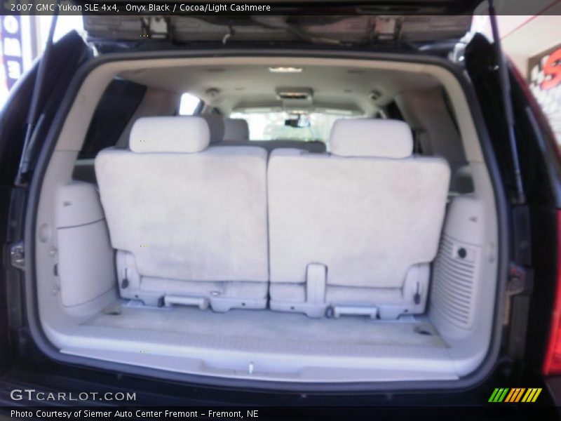 Onyx Black / Cocoa/Light Cashmere 2007 GMC Yukon SLE 4x4