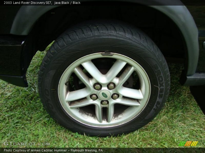 Java Black / Black 2003 Land Rover Discovery SE7