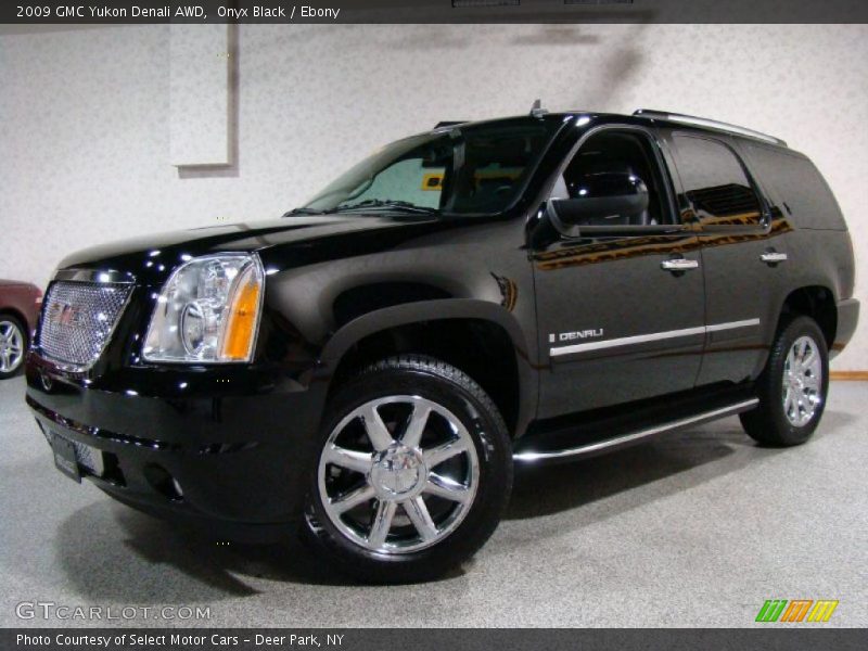 Onyx Black / Ebony 2009 GMC Yukon Denali AWD