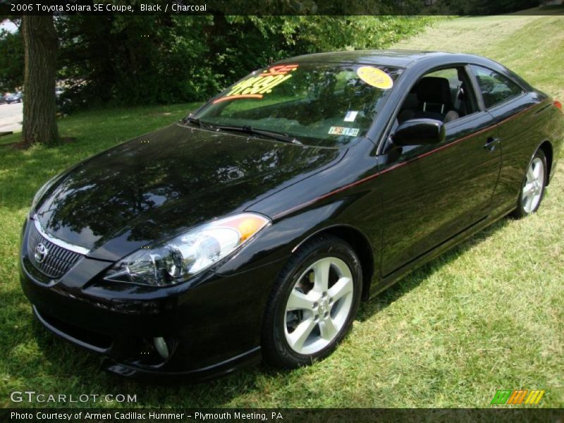 Black / Charcoal 2006 Toyota Solara SE Coupe