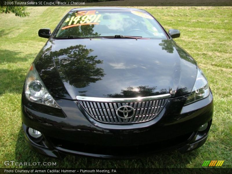 Black / Charcoal 2006 Toyota Solara SE Coupe