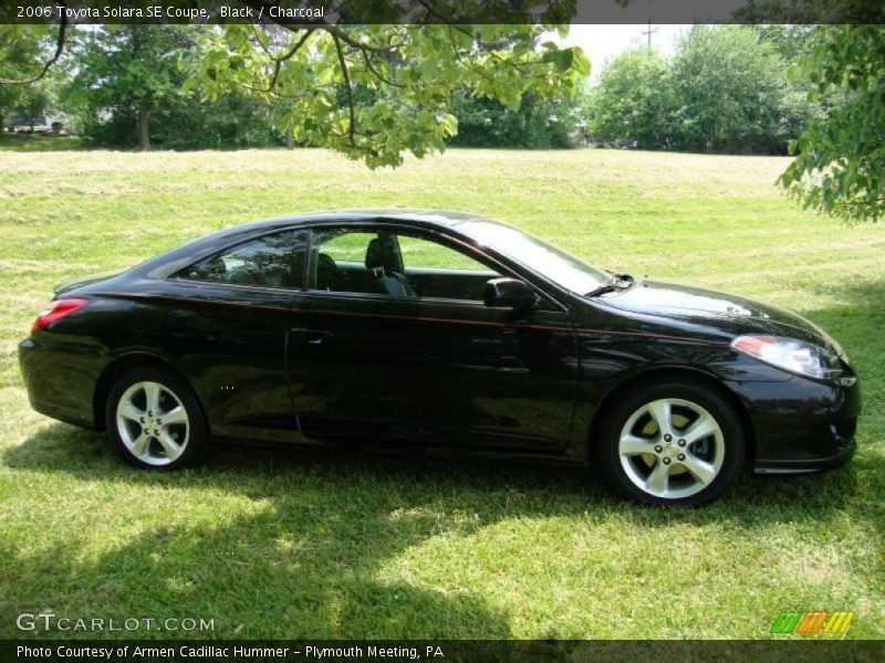 Black / Charcoal 2006 Toyota Solara SE Coupe